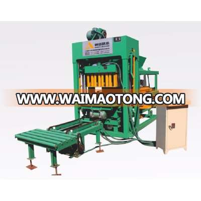 Building construction equipment QTJ4-25 fly ash brick making machine