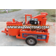 Clay interlocking brick making machine SY1-20 with free mixer behind famous in Africa