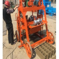 Hot sale in 2019  in africa china brick molding machine price QTJ4-45 in cameroon